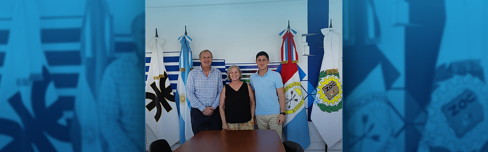 El senador por La Capital visitó la Facultad